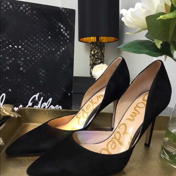 Sam Edelman Margie Suede Pumps - Picture 4 of 8